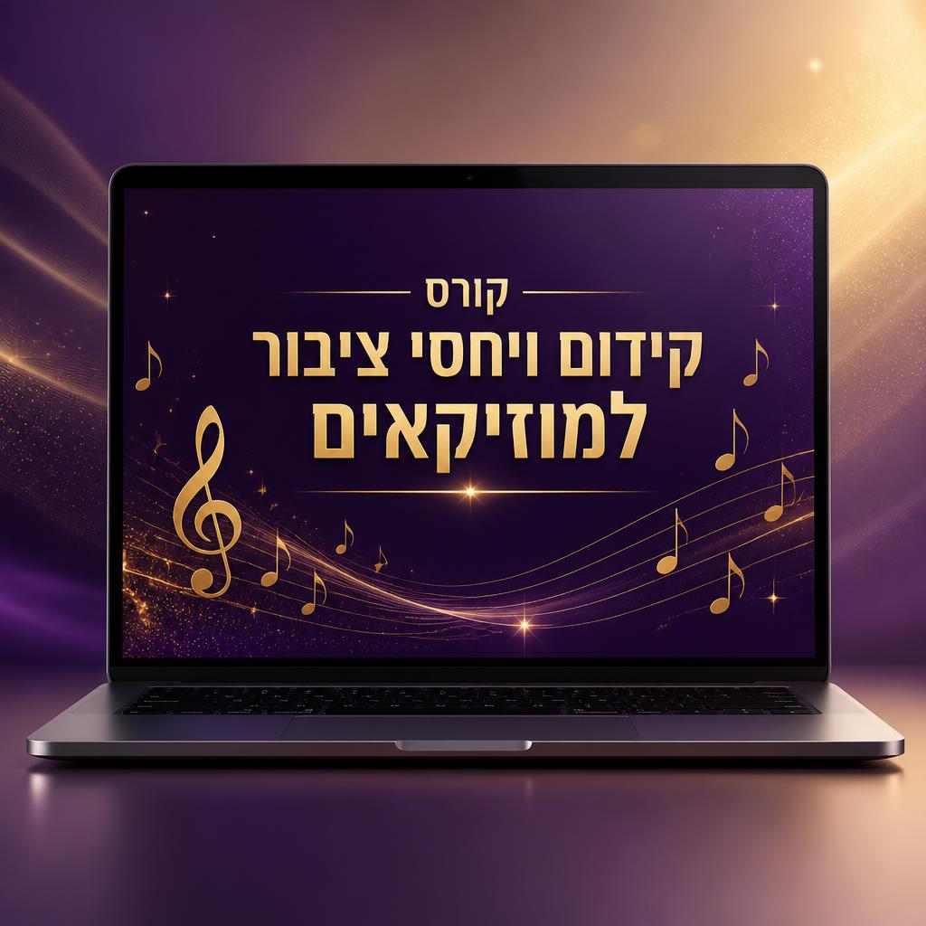 בונוס: קורס קידום ויח״צ למוזיקאים