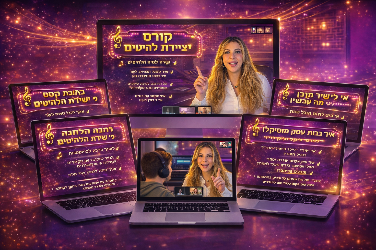 קורס יוצרי להיטים עם הדס שור